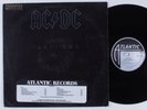 AC/DC Back In Black ATLANTIC LP promo