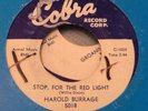 Harold Burrage Stop For The Red Light Super Rare Rockabilly Banger Cobra 1024