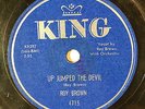 HEAR  R&B Jump Blues 78 ROY BROWN Up Jumped The Devil/My Last Goodbye KING 4715