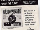 GARY LEWIS LIBERTY 227 RARE ROCK EP WITH PICTURE SLEEVE  DOIN' THE FLAKE  VG++