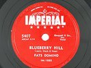 FATS DOMINO Blueberry Hill/Honey Chile 10IN 1956 R&B NM- LISTEN