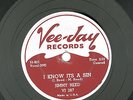 JIMMY REED I Know It's A Sin/Down In Virginia 10 IN 1958 R&B NM- LISTEN