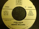 Northern Soul - BERNIE WILLIAMS - EVER AGAIN - ERIC 5013 WLP-1970T'S LEGAL Press