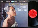 BILLIE HOLIDAY RAY ELLIS Lady In Satin LP COLUMBIA CS 8048 US '58 JAZZ 2-EYE ST