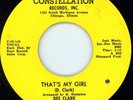NORTHERN SOUL - DEE CLARK - THAT'S MY GIRL - CONSTELLATION LABEL
