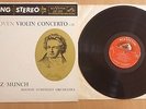 Beethoven , Heifetz  • Munch , Boston Symphony Orchestra US PRESS 1959 RCA LABEL