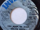 MODERN SOUL PROMO 45/ MELVIN DAVIS 