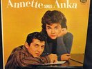ANNETTE Sings Anka, LP Record Album, 1960, Buena Vista BV-3302 Near Mint Con.