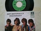 THE BEATLES Act Naturally / Yesterday*FAMOUS 60s GERMAN HIPPIE COVER*GREEN ODEON