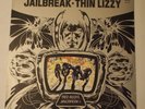 Thin Lizzy Jailbreak 1976 LP Vinyl NM Very Nice Original SRM-1-1081 Emerald