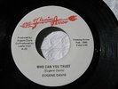 EUGENE DAVIS WHO CAN YOU TRUST/RUBY  FLAMING ARROW 23 NOS, (Mint)