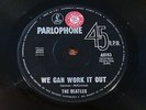 THE BEATLES:We Can Work It Out/Day Tripper.RARE Aussie/OZ PROMO 7