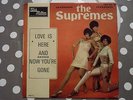 RARE FRENCH EP/THE SUPREMES/TAMLA MOTOWN TMEF 544/LOVE IS HERE AND NOW YOU'RE GO