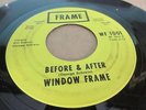 WINDOW FRAME OBSCURE MICHIGAN GARAGE PSYCH 45 FRAME RECORDS WF-100 PRIVATE PRESS