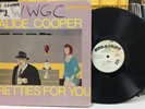 ALICE COOPER : Pretties For You (Straight STS 1051) White Label Promo Orig LP