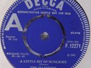 THE MAJORITY little bit of sunshine 1965 DECCA DEMO rare mod 45 Ray Davies N/M