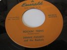 DENNIS PUCKETT AND THE ROCKETS INDIANA ROCKABILLY EMERALD LBL ROCKIN TEENS