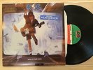 AC/DC - Blow Up Your Video LP Gold Promo Stamp + Sticker EX+