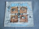METALLICA SIGNED IN BLACK MARKER... VINTAGE ..EYE OF THE BEHOLDER 45 RPM RECORD