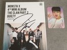 Jooheon Monsta X Mwave Signed Guilty Album Part 2 Innocent Version