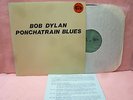 LP BOB DYLAN PONCHATRAIN BLUES TRADE MARK OF QUALITY