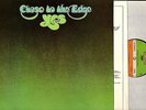 YES close to the edge LP EX/EX- K50012 A1/B1 uk with lyric inner 1975 gatefold