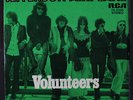JEFFERSON AIRPLANE: Volunteers / We Can Be Together 45 (Germany, PS, orange lab