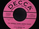 LITTLE BRENDA LEE: I'm Gonna Lasso Santa Claus / Christy Christmas 45 (dj)