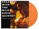 The Miles Davis Quintet Steamin' LP Orange Swirl Vinyl Newbury Comics EXCLUSIVE