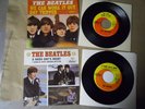 BEATLES- 2 ROCK 45'S & PICTURE SLEEVE PS-DAY TRIPPER- HARD DAYS NIGHT