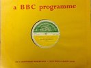 THE BEATLES VERY RARE BBC TRANSMISSION RADIO ACETATE PROMO RECORD