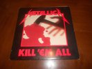 METALLICA KILL EM ALL VINYL LP MEGAFORCE SILVER LABEL RARE