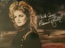 Bonnie Tyler Vinyl LP Autogramm Secret Dreams and Forbidden Fire sehr gut FAN
