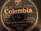 Columbia 14440D   LONNIE COLEMAN  Old Rock Island Blues  E 78 rpm 1929