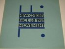 NEW ORDER, MOVEMENT, 1ST PRESS DEBUT 1981 VINYL,  WITH INNER, NM/EX
