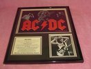 ACDC History Let There Be Rock Frame Wall Picture Collectible