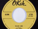Popcorn Soul 45 SCOTT GARRETT The Day I Died OKEH HEAR