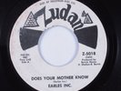 Sweet Soul/Funk 45 EARLES INC Does Your Mother Know ZUDAN HEAR