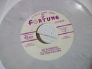 DIABLOS THE WIND 45 RARE WHITE SPLASH WAX ON FORTUNE W SO STRANGE B-SIDE DOO WOP