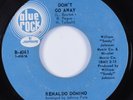 Northern Soul 45 RENALDO DOMINO Don't Go Away BLUE ROCK VG+ HEAR