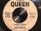 RARE NORTHERN SOUL 45 Mary Johnson-These Tears HEAR IT