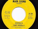 Northern Soul 45 TOMMY DODSON III Cooperate/You Don't Know Main Sound HEAR Rare