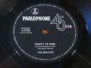 THE BEATLES:Ticket To Ride/Yes It Is.RARE Aussie/OZ 7