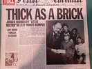 Jethro Tull - Thick as a brick LP 1972 Newspaper/Zeitungscover