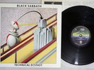 BLACK SABBATH TECHNICAL ECSTASY VERTIGO BT-5181 Japan Vinyl LP