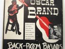 OSCAR BRAND Back-Room Ballads RARE DEBUT 10