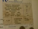 Wham  TOUR PROGRAMME The Big Tour Concert 1984 Condition George Michael & ticket