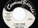 THE PETS 'I Say Yeah' US Carnival Funk/Northern/Sweet Soul DJ Promo 45 HEAR