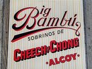 Cheech and Chong Big Bambu LP With Perfect Rolling Paper SP 77014 Vinyl Record