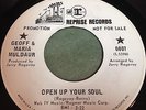 Geoff & Maria Muldaur: Open Up Your Soul / Sittin' Alone In The Moonlight 45